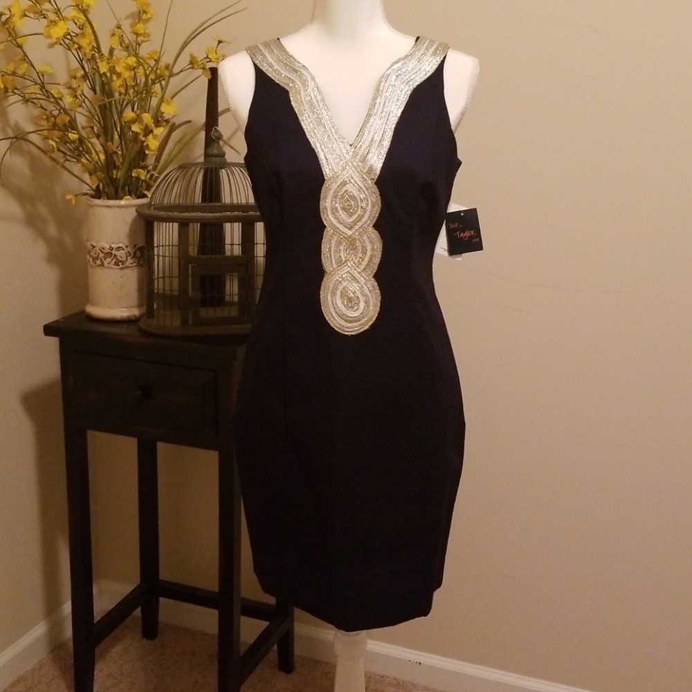 NWT Just Taylor semi formal dress